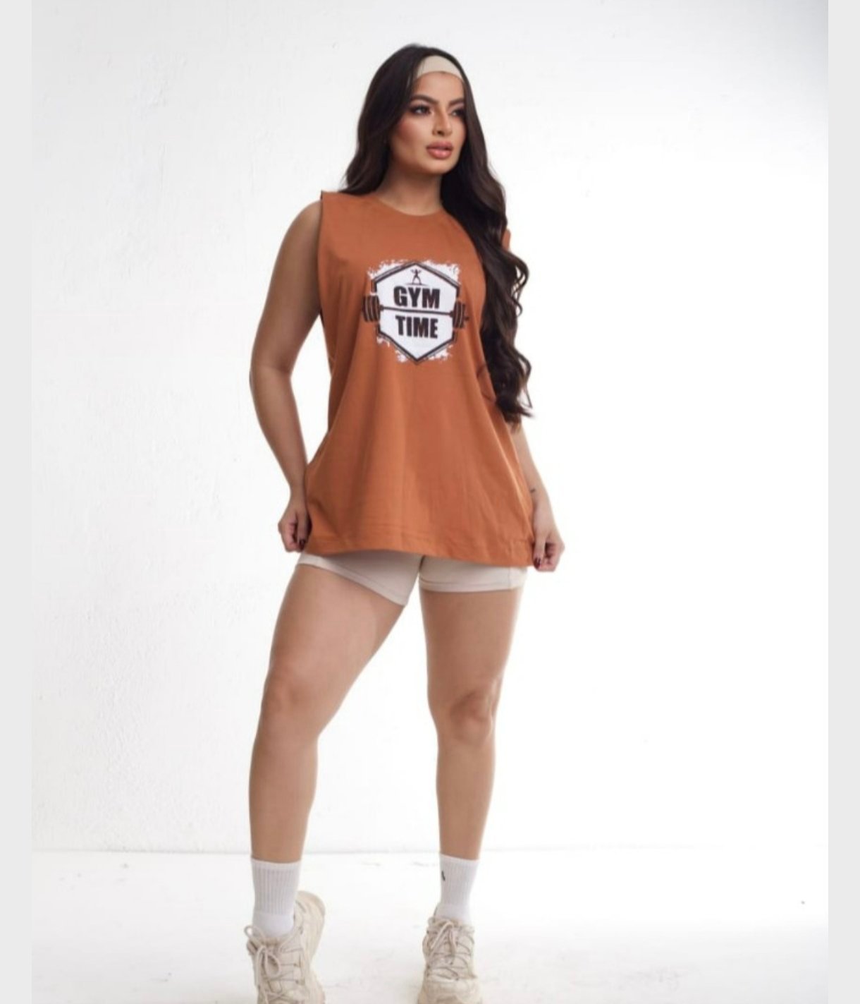 Regata Max, feminina com estampa girl Power