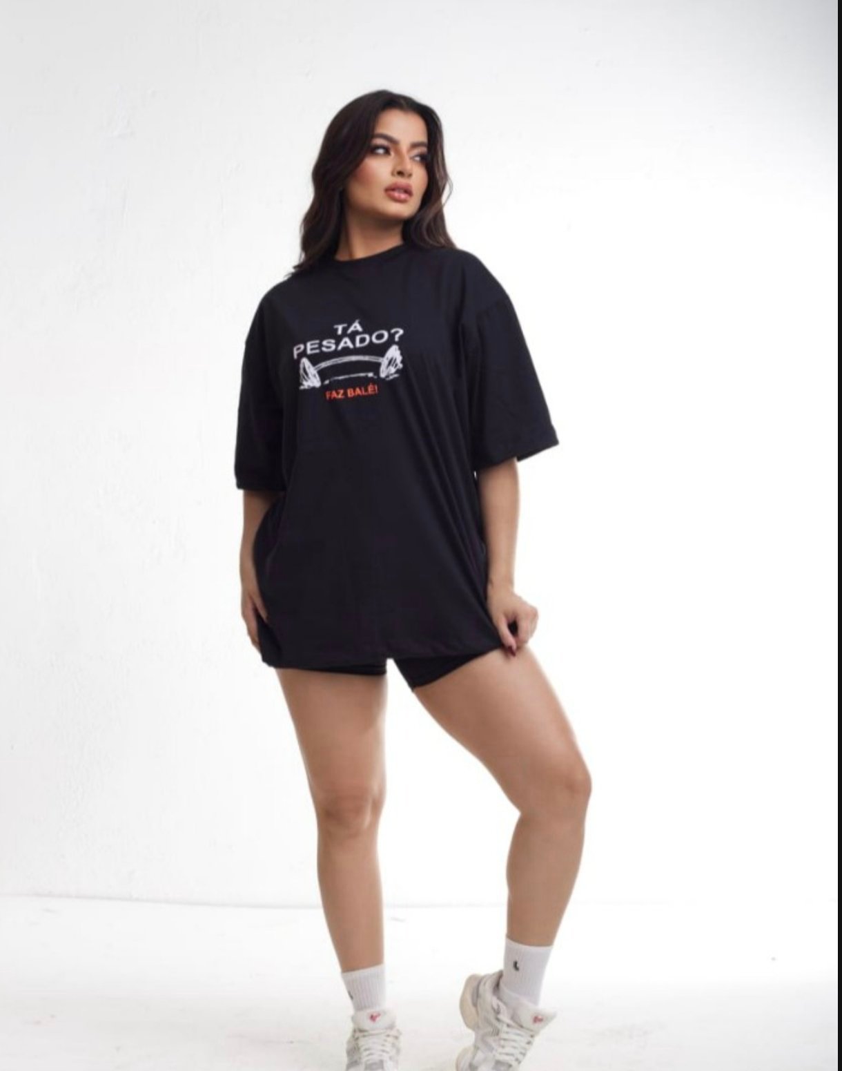 Camisetão Max t-shirt "tá pesado?"